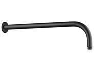 Aqualine Sprchové ramínko kulaté, 405mm, černá mat