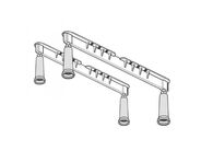 Teiko vanové nohy stavitelné, plast