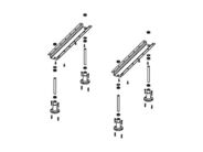 Jika Deep by Jika Sada podpěr pro rohové vany