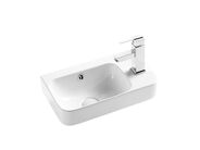 HOPA Piccolo Grande keramické umyvadlo 45x26x15,5 cm, pravé provedení, bílá
