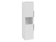 Villeroy & Boch Architectura vysoká skříňka 35x140x34,6 cm, 2x dvířka, panty vlevo, přihrádka, White Matt