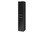 Villeroy & Boch Avento vysoká skříňka 350x1760x370mm, panty vlevo, Crystal Black