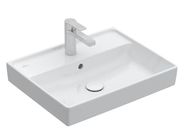 Villeroy & Boch Collaro umyvadlo 55x44 cm, otvor pro bateriii, s přepadem, CeramicPlus, bílá Alpin