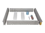 Villeroy & Boch Universal accessories instalační sada pro malé rozměry (800x800-1000x1000), nastavitelná výška 135-155mm