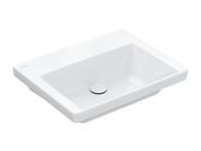 Villeroy & Boch Subway 3.0 umyvadlo 60x47 cm, broušená spodní strana, bez otvoru pro baterii, bez přepadu, bílá Alpin