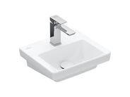 Villeroy & Boch Subway 3.0 umývátko 37x30,5 cm, otvor pro baterii, bez přepadu, bílá Alpin