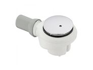 Villeroy & Boch Subway Infinity výpust Tempoplex Plus d90mm, Brushed Chrome