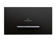 Villeroy & Boch ViConnect ovládací tlačítko 25,3x14,5 cm, černá mat/chrom mat