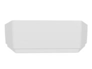 Riho Panel k vaně, 145x56 cm, bílá