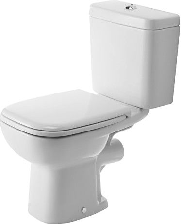 Duravit D-Code kombi WC, hluboké splachování, vodorovný odpad