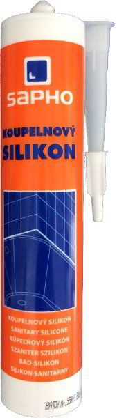 Sapho Sanitární silikon, 310ml, transparent
