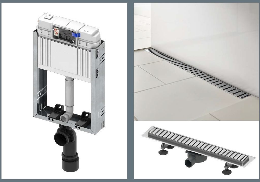 Sprchový žlab instalace