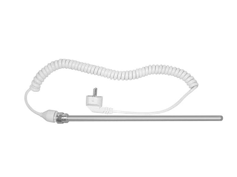 Aqualine Elektrická topná tyč bez termostatu, kroucený kabel, 500 W