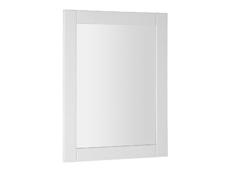 Aqualine FAVOLO zrcadlo v rámu 70x90cm, bílá mat