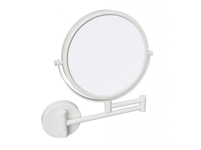 Bemeta White kosmetické zrcátko průměr 190 mm oboustranné, bílá
