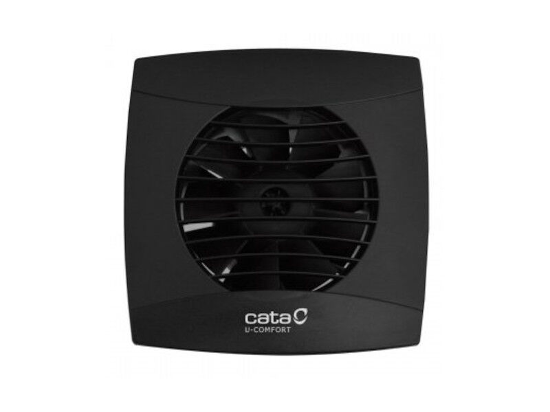 Cata UC-10 koupelnový ventilátor axiální, 8W, potrubí 100mm, černá