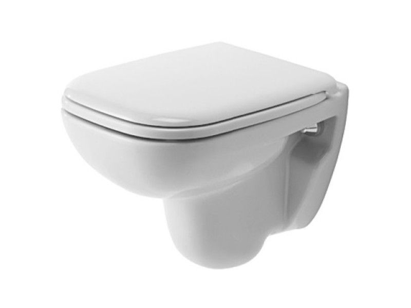 Duravit D-Code závěsné WC Compact, 35x48 cm, HygieneGlaze, bílá