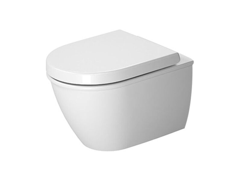 Duravit Darling New závěsné WC Compact 36x48,5 cm, HygieneGlaze, bílá